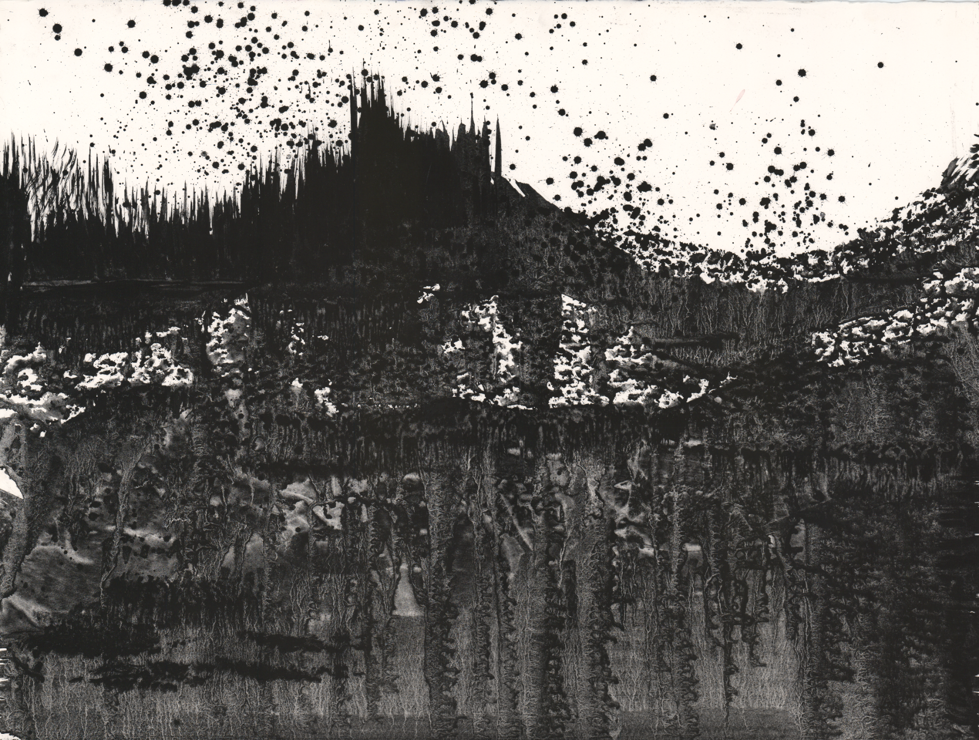 'No title' (2023). Watercolor on paper, 76x56 cm