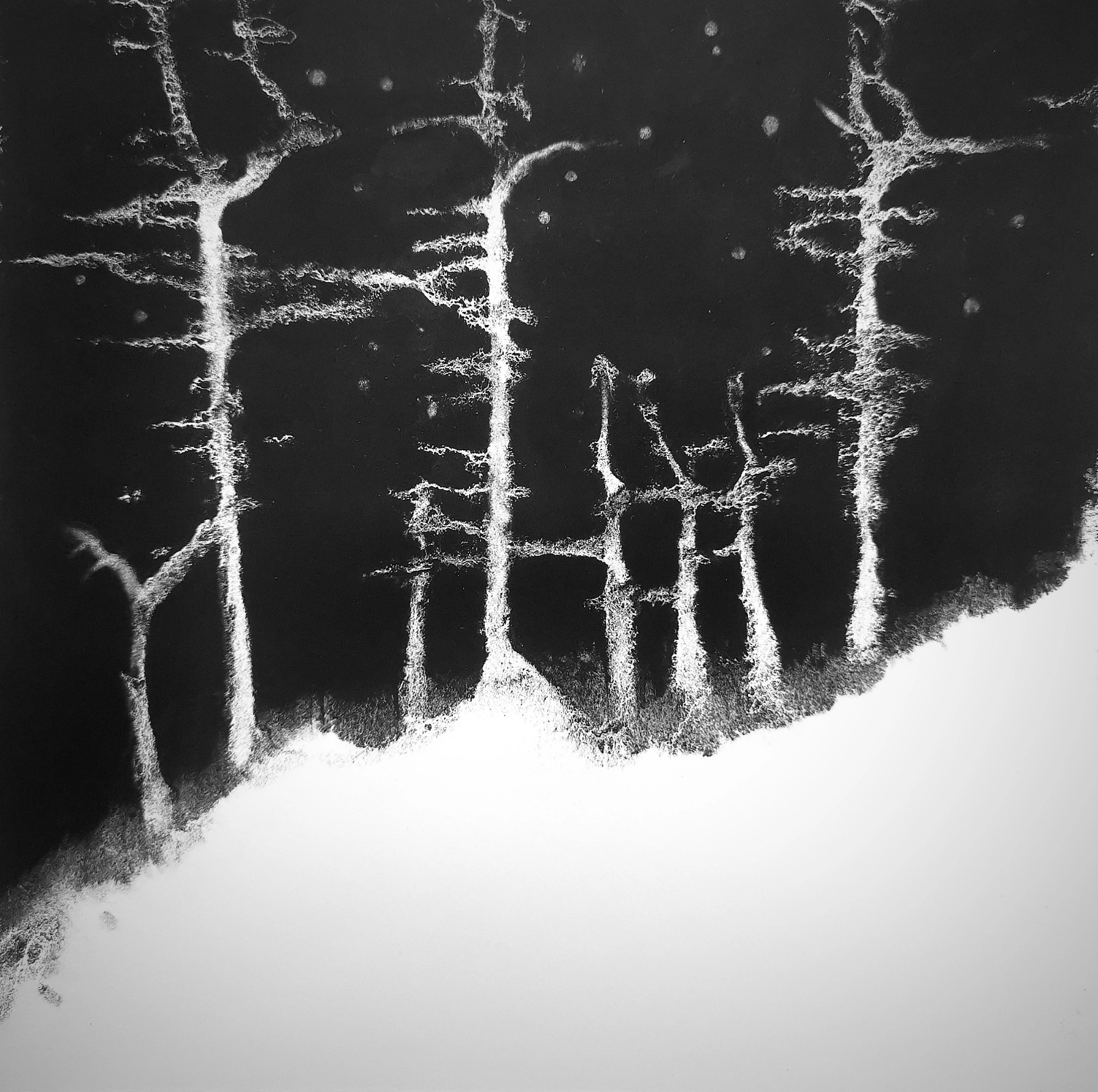 'Untitled 23092024' (2024). Watercolor on paper, 19x19cm